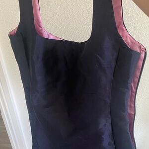 Ralph Lauren Navy and Pink Dress